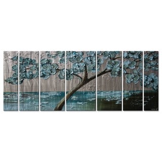 All My Walls Osnat 'Flowering Tree' Metal Wall Art