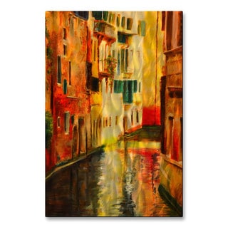 James Corwin 'Colored Walls Venice' Metal Wall Art