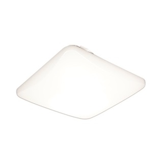 Lithonia Lighting FMLSL 14 20840 M4 White 14-inch Commercial 4000K Square LED Flushmount Light Fixture