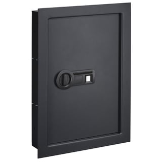 Stack-On Wall Safe with Biometric Lock