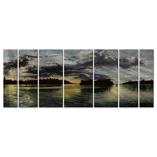 Tracy Frizzell French Narrows at Dusk Metal Wall Art