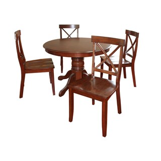 Classic Cherry Finished 5-Piece Dining Set by Home Styles