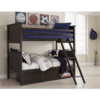 Signature Design by Ashley Jaysom Black Twin Bunk Bed