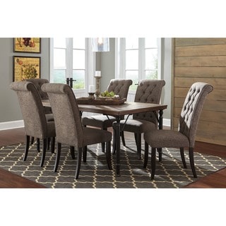 Signature Design by Ashley Leystone Graphite Dining Table with Four Chairs Set