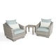 Cannes Club Chairs and Side Table in Spa Blue by RST Brands - Thumbnail 1