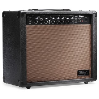 Stagg 40 AA R USA Acoustic Guitar Amplifier with Spring Reverb