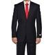 Michael Michael Kors Men's Two-Piece Black Wool Classic-Fit Suit