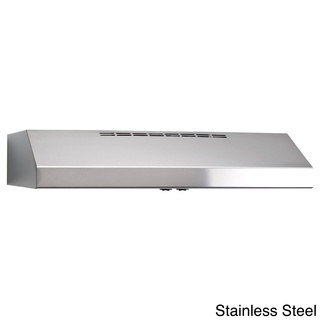 Broan QS130 Allure Series Stainless Steel 30-inch 220 CFM Under Cabinet Hood