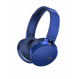 Sony Extra Bass Bluetooth Headphones (Blue)
