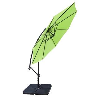 Oakland Living Corporation Troy Lime Green Polyester, Aluminum, and Iron 10-foot Umbrella