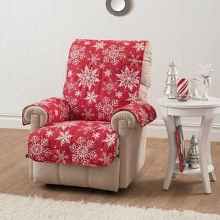 Innovative Textile Solutions Snowflake Recliner or Wing Chair Protector