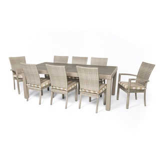 Cannes 9pc Dining Set in Maxim Beige by RST Brands