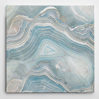 Wexford Home 'Agate in Blue I' Premium Gallery-wrapped Canvas Wall Art