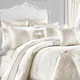 Five Queens Court Mackay Woven Scroll Horizontal Stripe 4-piece Comforter Set - Thumbnail 1