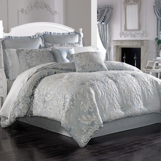 Five Queens Court Faith Woven Jacquard 4-piece Comforter Set
