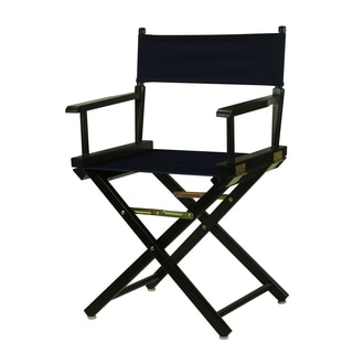 Black Frame 18-inch Director's Chair