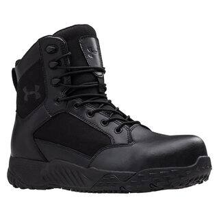 Men's Under Armour Stellar Protect Black Rubber Tactical Boots
