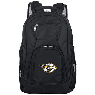 Denco Sports L703 Series Mojo Nashville Predators Black Premium 19-inch Laptop Backpack