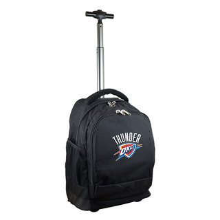 Denco Sports Mojo Oklahoma City Thunder Premium Black Wheeled Backpack
