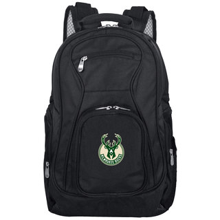 Denco Sports Mojo Milwaukee Bucks Black Nylon 19-inch Laptop Backpack