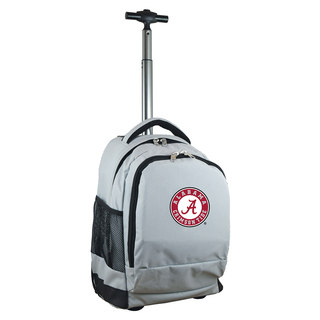 Denco Sports Mojo Alabama Premium Grey Wheeled Backpack