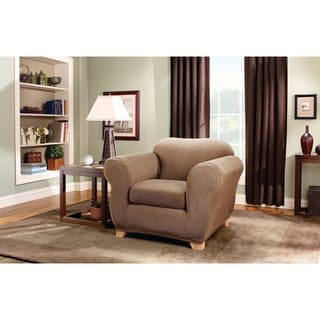 Sure Fit Stretch Stripe 2-Piece Chair Slipcover