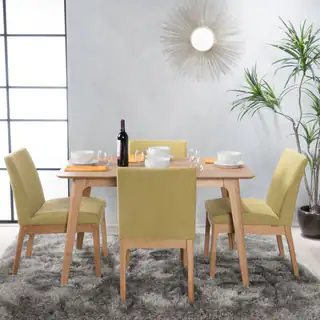 Kwame Mid-century 5-piece Square Dining Set by Christopher Knight Home