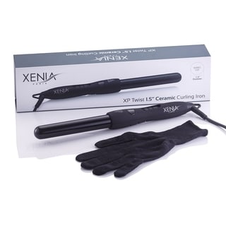 Xenia Paris Xp Twist 1.5-inch Clipless Ceramic Curling Iron - Black