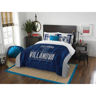 The Northwest Company COL 849 Villanova Blue/Grey Polyester Modern Take Full/Queen 3-piece Comforter Set