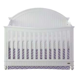 Somerset White Wooden 4-In-1 Convertible Crib