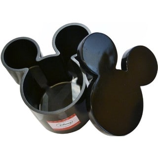 Disney Mickey Mouse Icon Head - Black Cotton Jar