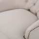 Tafton Tufted Fabric Club Chair with Ottoman by Christopher Knight Home - Thumbnail 7