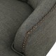 Tafton Tufted Fabric Club Chair with Ottoman by Christopher Knight Home - Thumbnail 13
