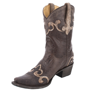 Lane Boots Women's 'Hidden Stars' Leather Cowboy Boot