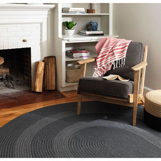Colonial Mills Banded Wool Braided Rug (2'3 x 3'10)