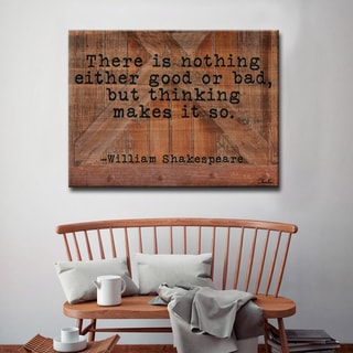 Ready2HangArt William Shakespeare - Thoughts by Olivia Rose Canvas Art