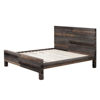Aurelle Home Rustic Vola California King Size Bed