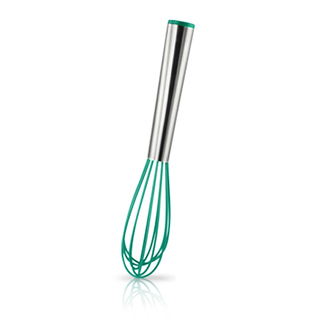 Stainless Steel and Silicone Small Whisk
