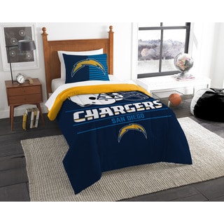 The Northwest Company NFL Los Angeles Chargers Draft Twin 2-piece Comforter Set
