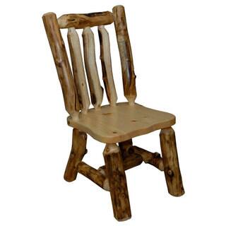Rustic Aspen Log Captain Chair *Set of 2*