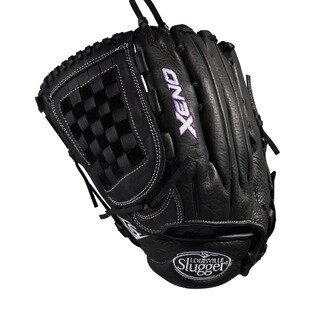 Louisville Slugger Xeno Black Leather 12.75-inch OF FB Softball Glove