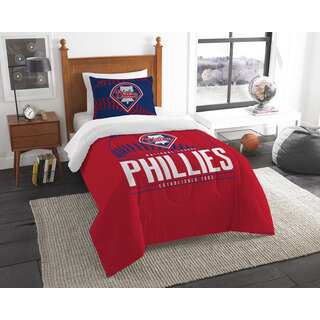 MLB 86201 Phillies Grandslam 2-piece Twin Comforter Set