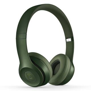 Beats By Dre Solo 2 Hunter Green Refurbished Wired On-ear Headphones