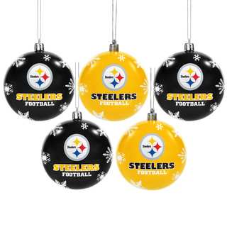 Pitts Steelers 2016 NFL Shatterproof Ball Ornaments