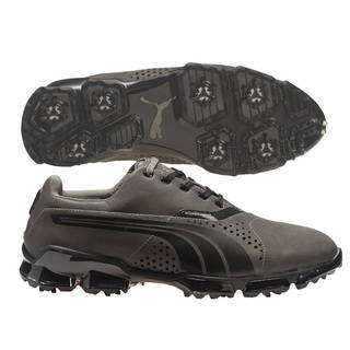 Puma Men's TitanTour Grey/ Black Golf Shoes