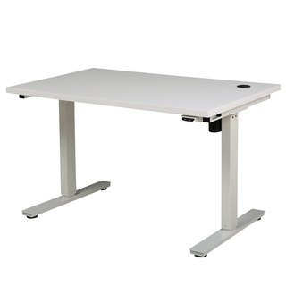 Christopher Knight Home Edison 48-inch Desk with Adjustable Height and Single Powered Base