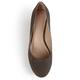 Journee Collection Women's 'Telora' Faux Suede Stacked Wood Heel Wedges