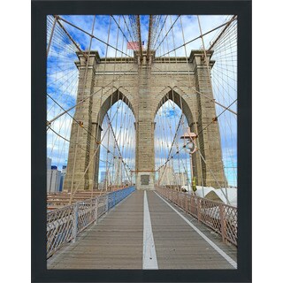 "Brooklyn Bridge 5" Framed Plexiglass Wall Art