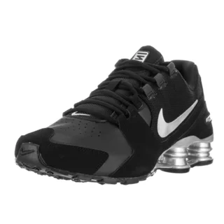 Nike Kids' Shox Avenue (GS) Black/Metallic Silver Running Shoes