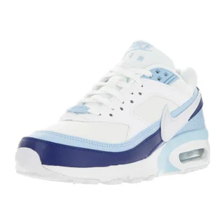 Nike Kids' Air Max BW Blue, White, and Deep Royal Blue Synthetic Running Shoes